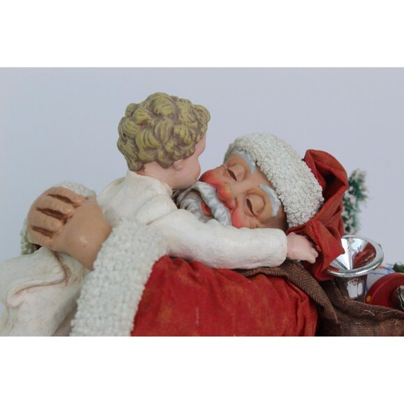 Possible Dreams Clothtique 1996 Santa Hugging Child Figurine • “Santa’s Hug” - Picture 12 of 13